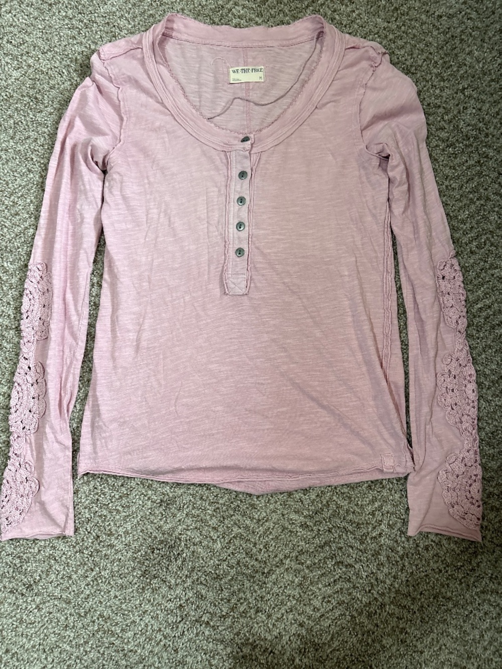 We the Free pink top